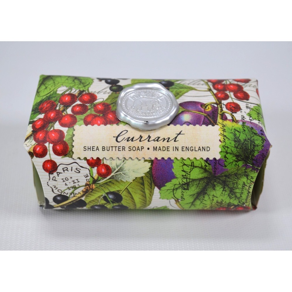 Michel Design Works Scented Shea‎ Butter Bar Bath Soap Currant 9oz/260g
